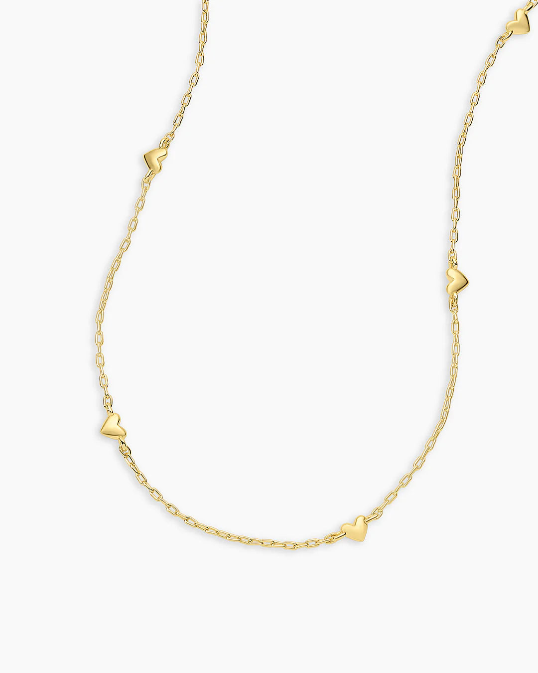 The Heart Necklace — Gold Colored