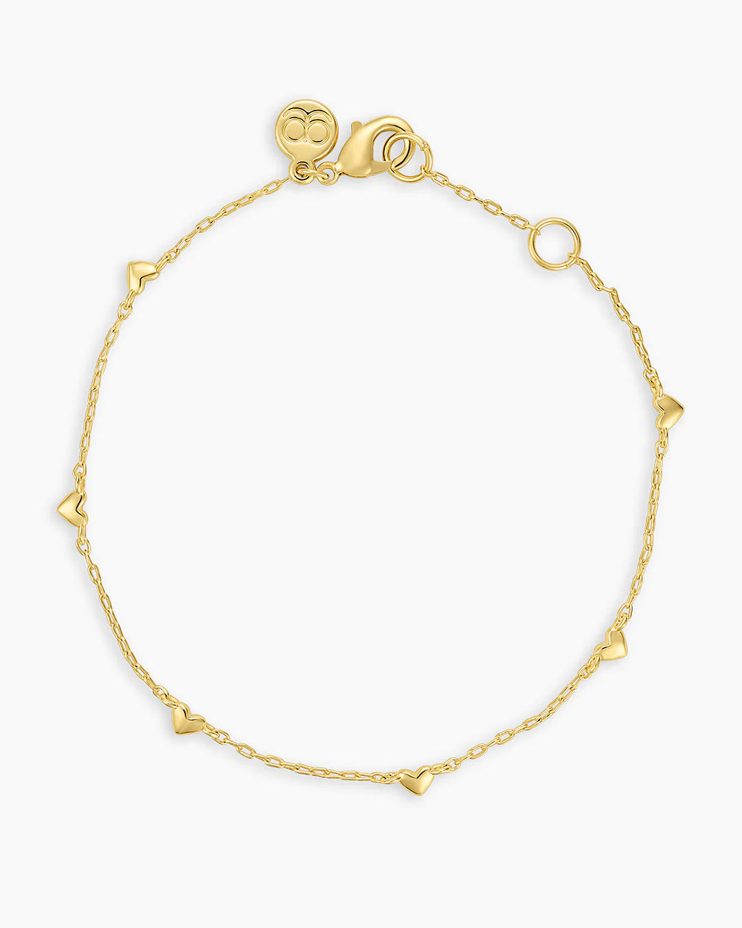 The Heart Bracelet — Gold Colored