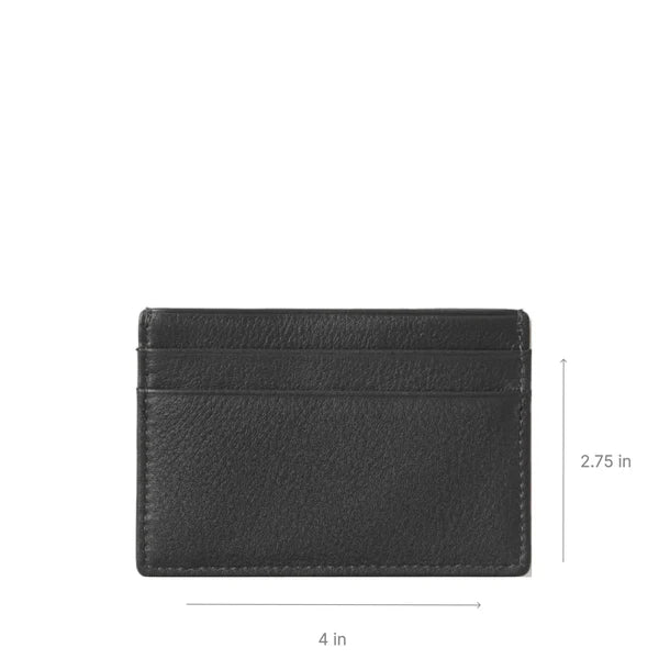 Slim Card Case — Burgundy