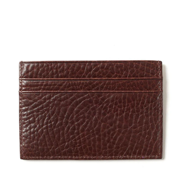 Slim Card Case — Burgundy