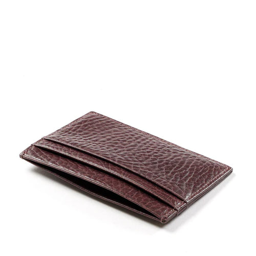Slim Card Case — Burgundy