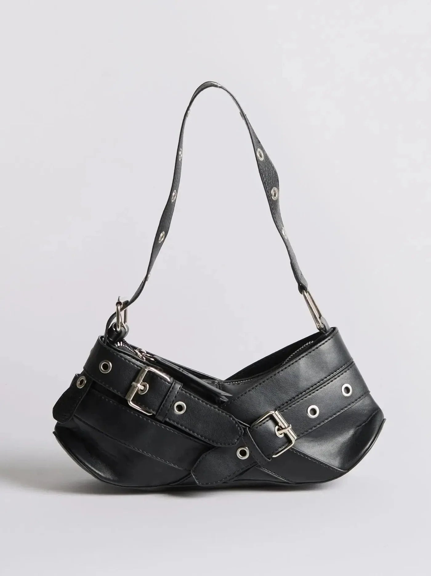 The Buckle Bag — Vegan Leather